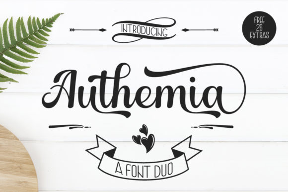 Authemia: A Bold Handwritten Font for Creative Projects