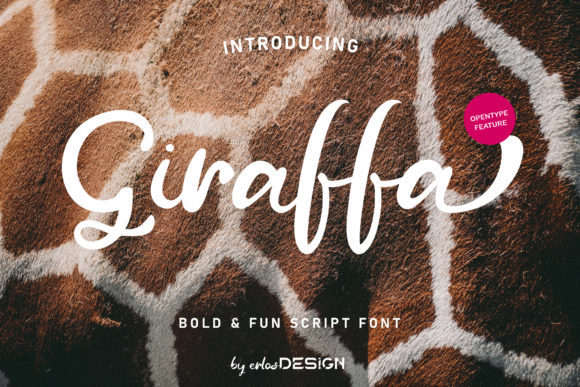 Giraffa: The Bold Script That Elevates Your Brand