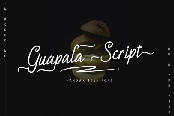 Gualapa: A Casual Handwritten Font for Authentic Design Projects