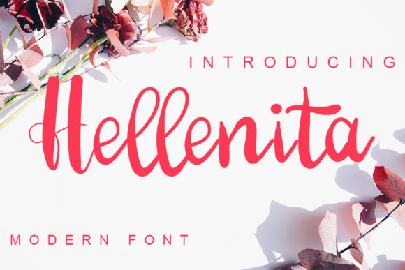 Hellenita: Elevate Your Design with Romantic Typography