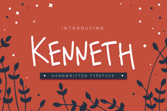 Kenneth: A Handwritten Font for Creative Projects