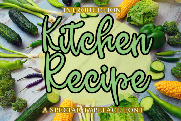 Kitchen Recipe Font Evaluation