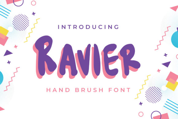 Ravier: The Bold Handwritten Font for Personalized Branding