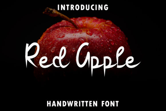 Red Apple: A Practical Evaluation of a Handwritten Display Font