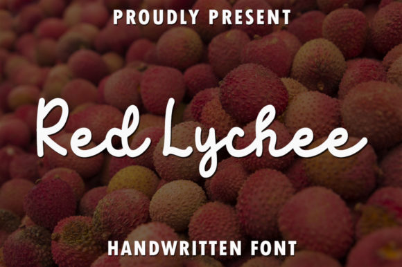 Red Lychee: The Handwritten Font for Creative Projects