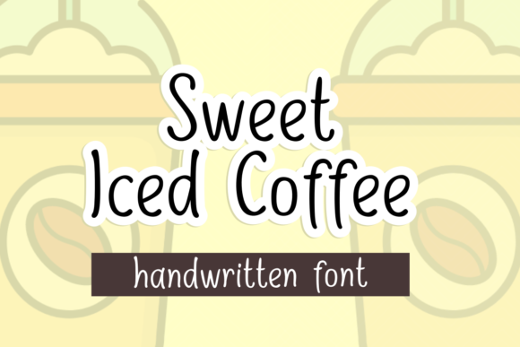 The Art of Handwritten Elegance: Integrating Sweet Iced Coffee into Your Visual Identity