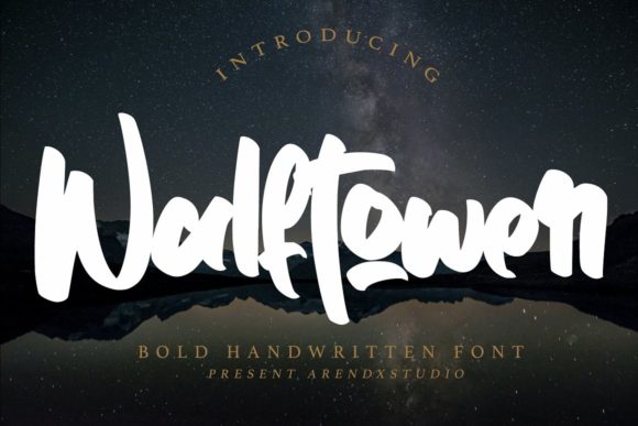 Walftower: The Handwritten Font That Captures Boldness and Creativity