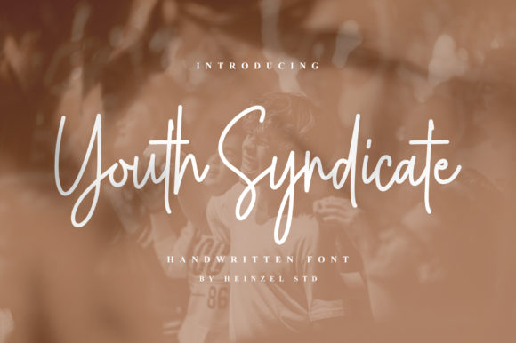 Youth Syndicate Font: A Stylish Handwritten Choice for Design Projects